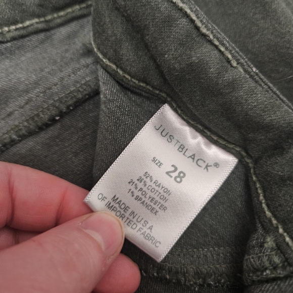 Justblack Olive Green Skinny Jeans! - Picture 4 of 7